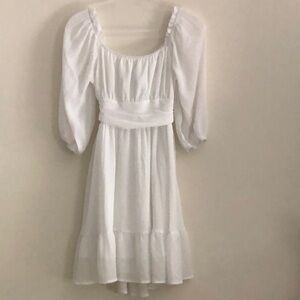 Chic Women’s White Dress